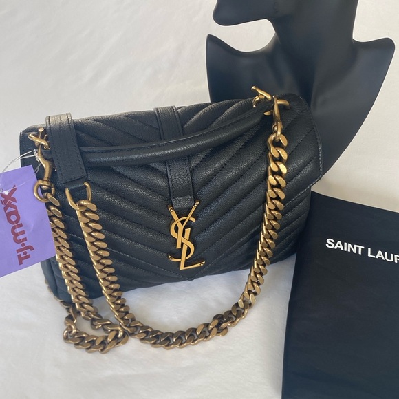Yves Saint Laurent Bags Ysl Black Crossbody Or Top Handle Bag Nwt